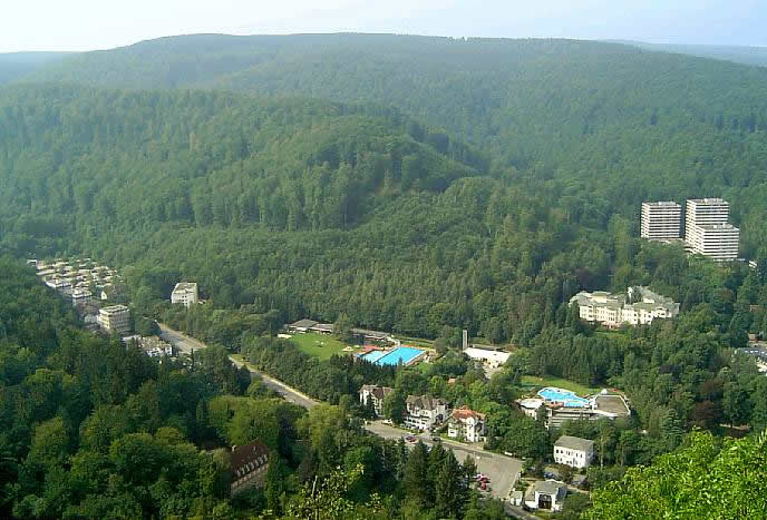 Blick auf Bad Harzburg